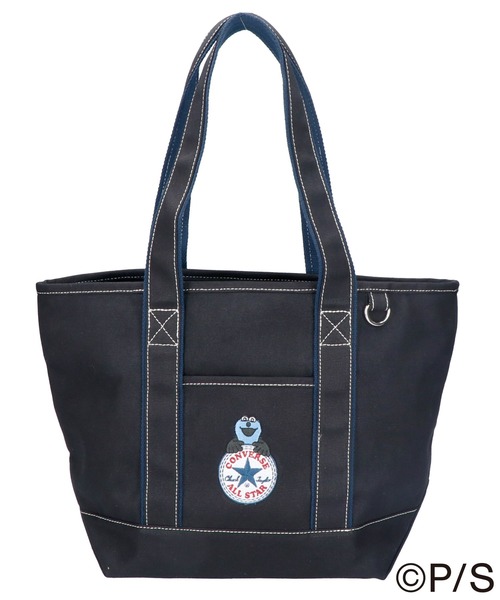 パペットスンスン CONVERSE トートバッグ ブラック コンバース CONVERSE トートバッグ 「CONVERSE」SUNSUN CANVAS TOTE BAG M