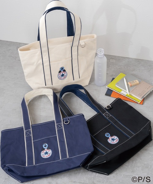 CONVERSE トートバッグ 「CONVERSE」SUNSUN CANVAS TOTE BAG M