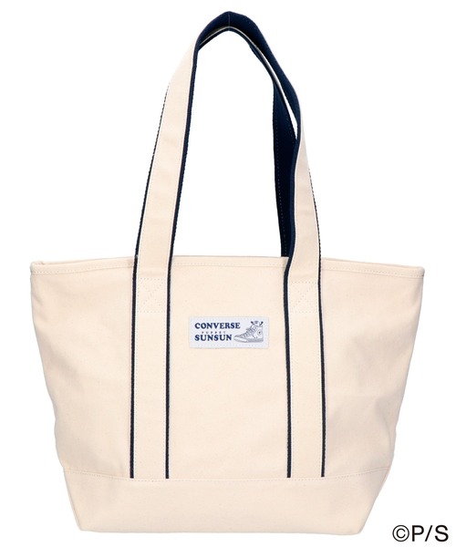 CONVERSE トートバッグ 「CONVERSE」SUNSUN CANVAS TOTE BAG M