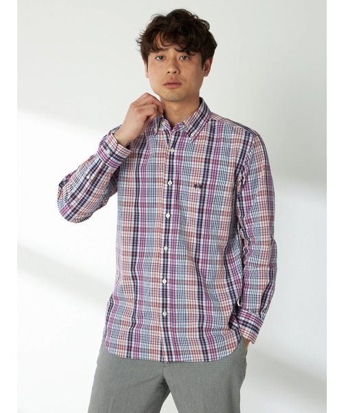McGREGOR（マックレガー） シャツ シルク混サッカーシャツ メンズ