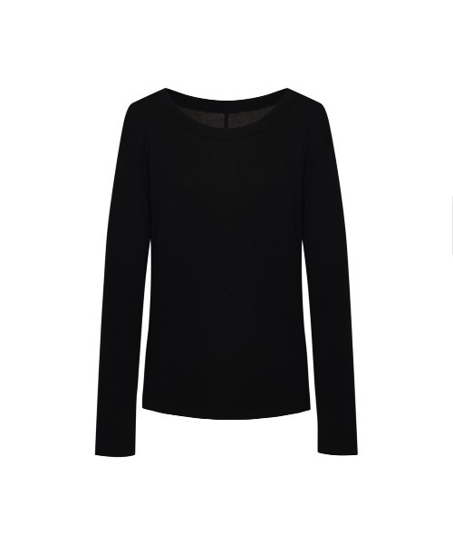 Studio Doe tシャツ Premium Tencel Spread Neck Sweater レディース