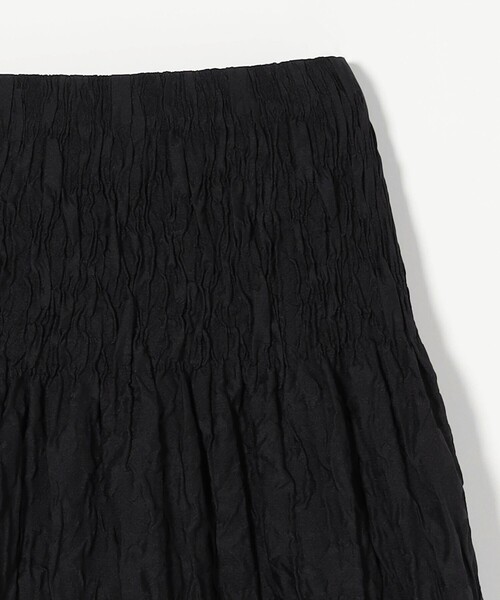 UNITED ARROWS スカート シャーリングジャガード フレアスカート