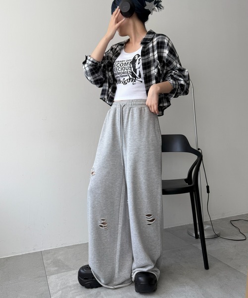 WEGO（ウィゴー） タンクトップ ノースリーブ WEGO/グラフィックカップ