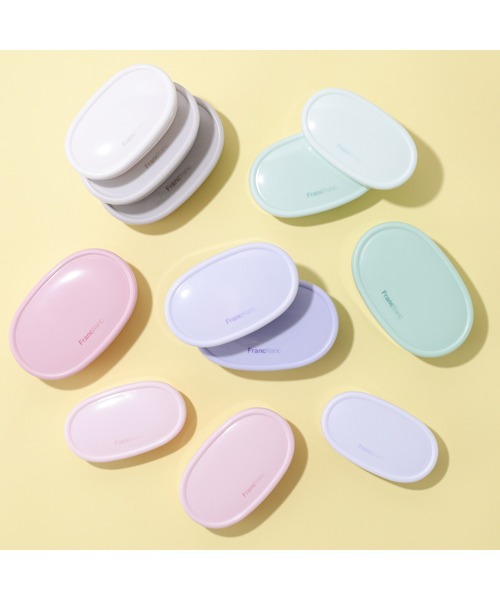 Francfranc（フランフラン） キッチン ロゴ フードコンテナ 3個セット