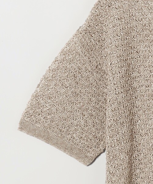 【新品】ユナイテッドアローズ シルク クルーネック ショートスリーブニット UNITED ARROWS（ユナイテッドアローズ）の「UBCB シルク クルー