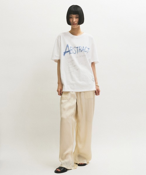 TANG tシャツ 「TANGTANG for ADAM ET ROPE'」別注 HANDWRITING