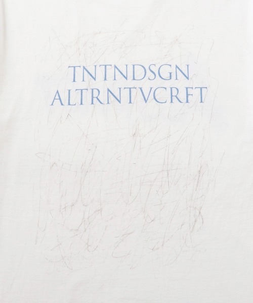 TANG tシャツ 「TANGTANG for ADAM ET ROPE'」別注 HANDWRITING