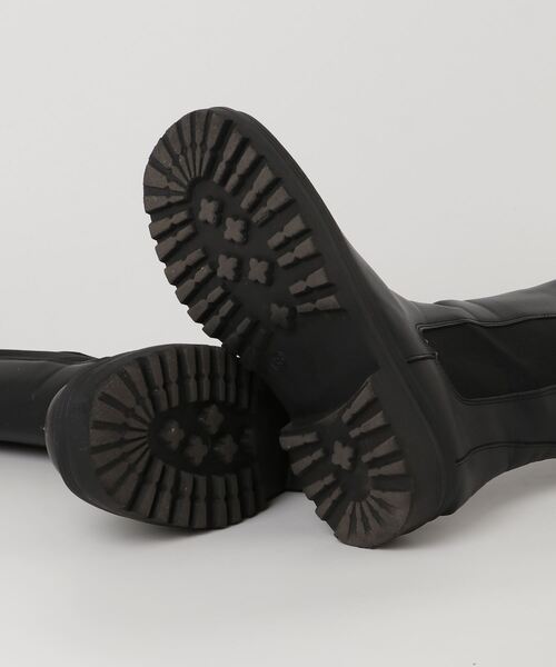 「FOLLOWIN」 ロングブーツ 24.0cm ブラック レディース_画像3
