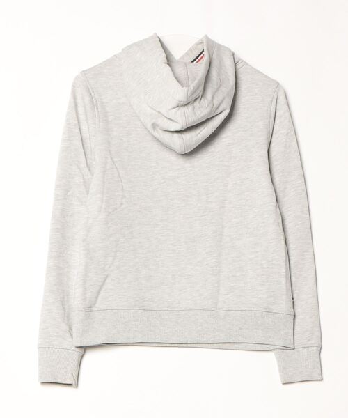 「TOMMY JEANS」 プルオーバーパーカー X-SMALL グレー レディース
