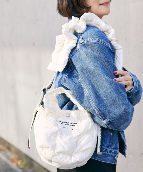 「beautiful people」 2WAYバッグ FREE ホワイト レディース_画像9