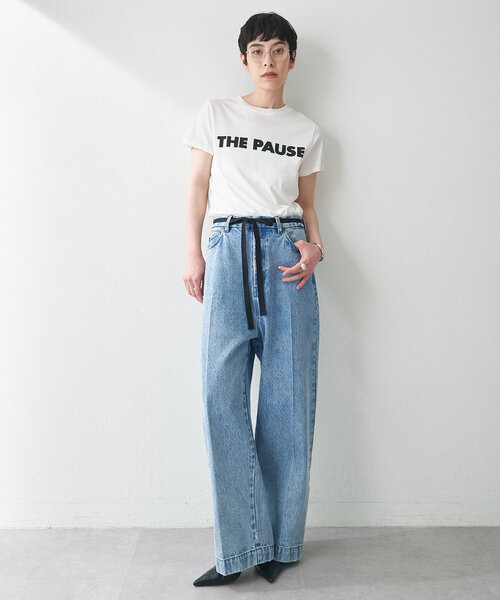 新品 定価39600円 ウィムガゼット ワイド フレア デニム パンツ ジーンズ Whim Gazette(ウィム ガゼット)｜ワイドフレアデニムパンツ