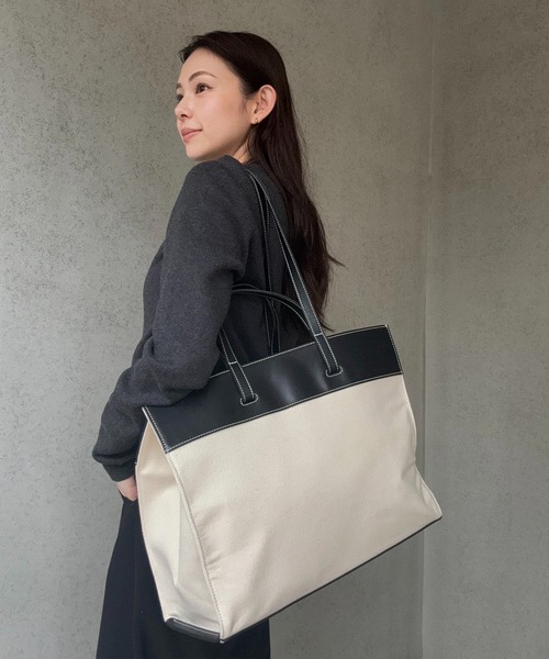EFOLE macoto コラボ トートバッグ マザーズバッグ ブラック