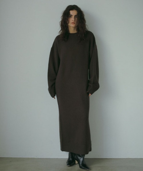 ETRE TOKYO（エトレトウキョウ） ニットワンピース FREE ブラウン