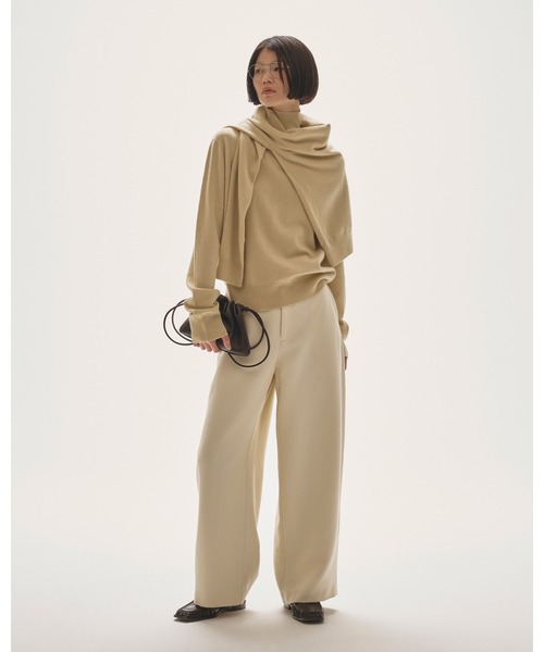 todayful Wool Cashmere Turtle Knit ホワイト セール】Wool Cashmere Turtle Knit（ニット/セーター）｜TODAYFUL