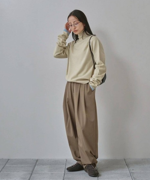 TODAYFUL ニット セーター Wool Cashmere Turtle Knit レディース