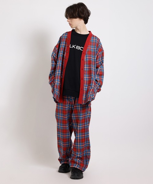 MILKBOY（ミルクボーイ） カーディガン TEAM CHECK カーディガン