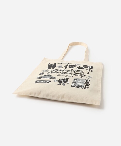 スウェットスタジャン、トートバッグ他 Saturdays NYC トートバッグ Chocomoo x Tote Bag メンズ