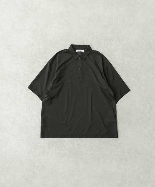 URBAN RESEARCH ポロシャツ SHADOW RIP リブポロシャツ メンズ