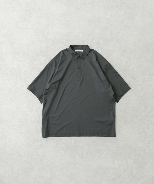 URBAN RESEARCH ポロシャツ SHADOW RIP リブポロシャツ メンズ