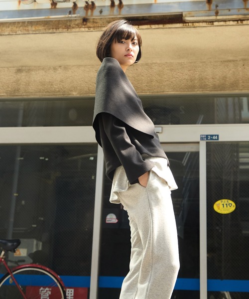 AVIE（アビィ） スウェットパンツ ジャージ フリルデザインスウェット