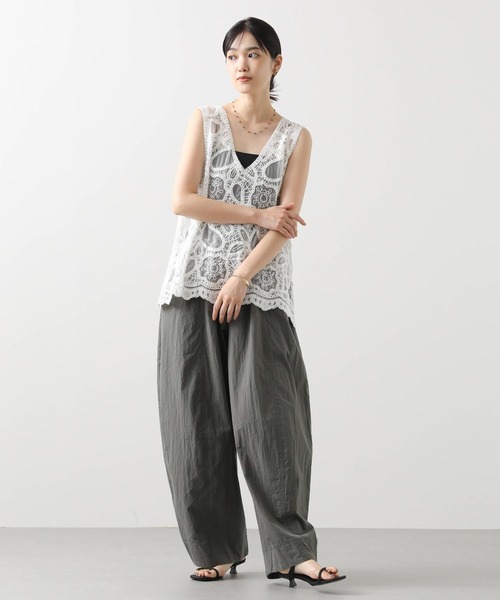 2025夏　新品　グレディブリリアン　刺繍レース2wayベスト Gready Brilliant｜刺繍レース2WAYベスト | Rakuten Fashion