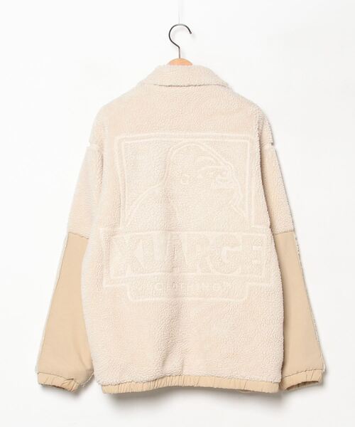 XLARGE ベージュジャケット XLARGE（エクストラ ラージ） ジップアップブルゾン MEDIUM ベージュ