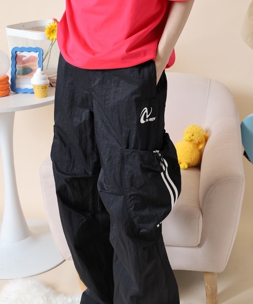NERDY パンツ パラシュートカーゴパンツ レディース : ZOZOTOWN Yahoo