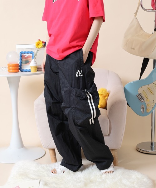NERDY パンツ パラシュートカーゴパンツ レディース : ZOZOTOWN Yahoo