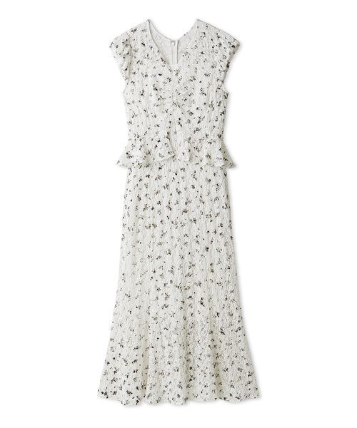 CELFORD（セルフォード） ワンピース ピグメントフラワーワンピース