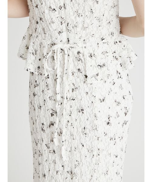 CELFORD（セルフォード） ワンピース ピグメントフラワーワンピース