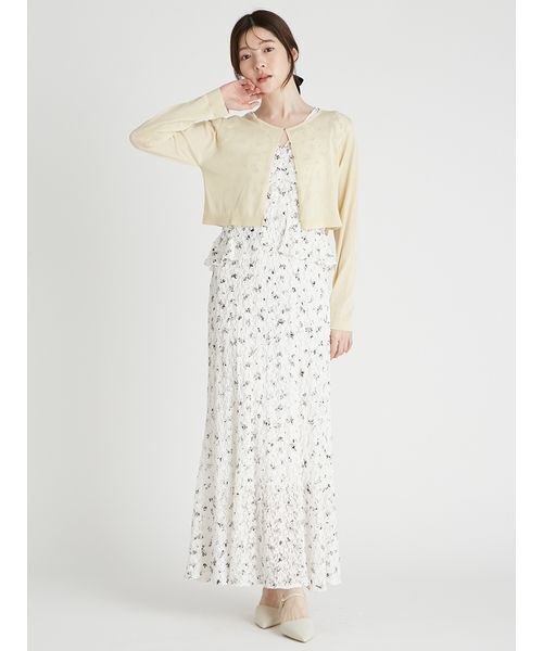 CELFORD（セルフォード） ワンピース ピグメントフラワーワンピース