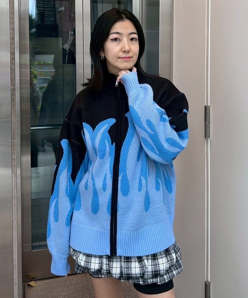 Candy Stripper（キャンディーストリッパー） ニット セーター FIRE