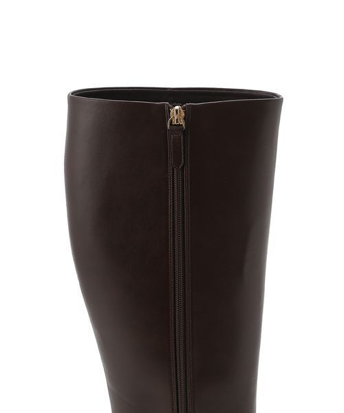 ロングブーツ 厚底 プラットフォーム Ⅴカット ラウンドトゥ Vカット厚底プラットフォームロングブーツ10cm全2色 | 厚底