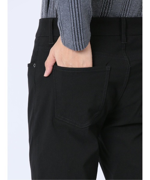 「m.f.editorial」 チノパンツ MEDIUM ブラック メンズ
