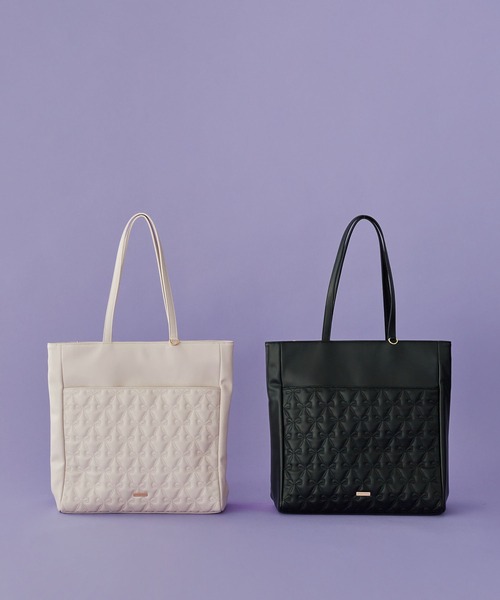 Maison de FLEUR（メゾンドフルール） トートバッグ リボン