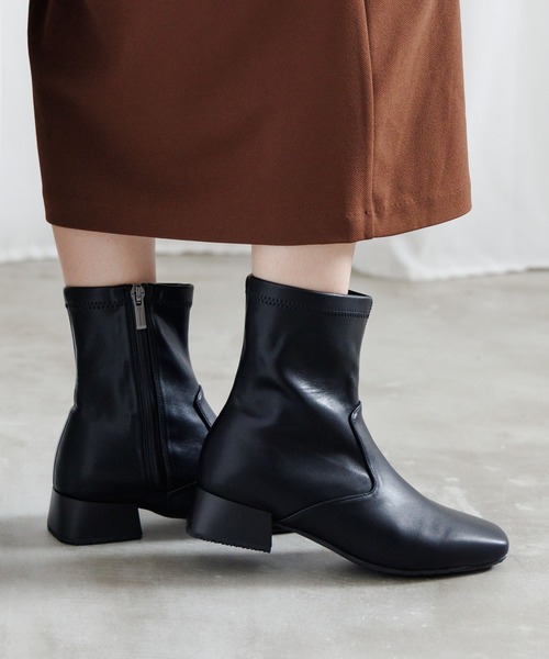 HIMIKO ブーツ 「HIMIKO」「撥水」ストレッチブーツ/650407 レディース
