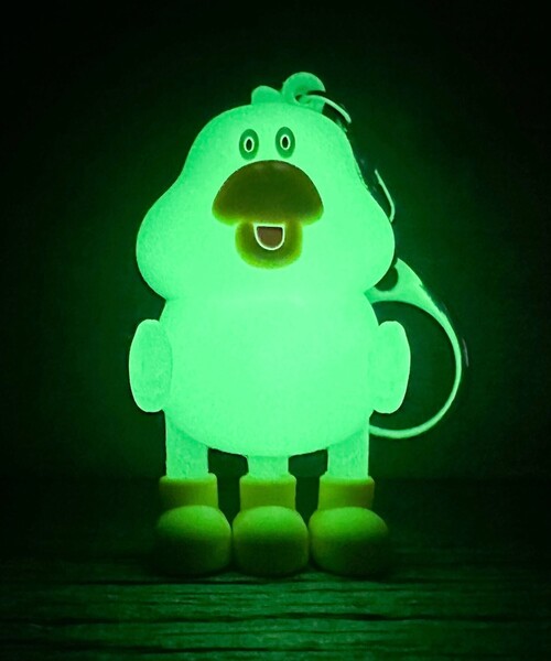 キーホルダー DUCKROW DEPART/ダックローデパート Figure key holder 蓄光 | FREAK'S STORE