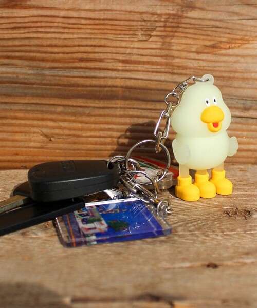 キーホルダー DUCKROW DEPART/ダックローデパート Figure key holder 蓄光 | FREAK'S STORE | 04