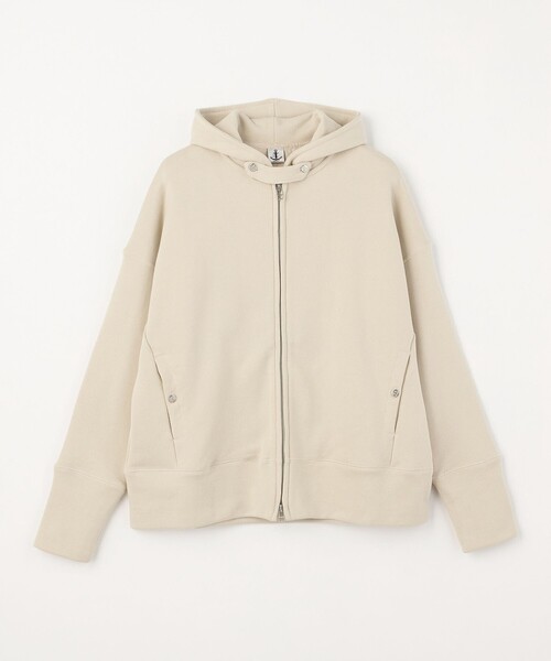 LOISIR パーカー 度詰め裏毛ジップフーディ レディース LOISIR パーカー 度詰め裏毛ジップフーディ レディース