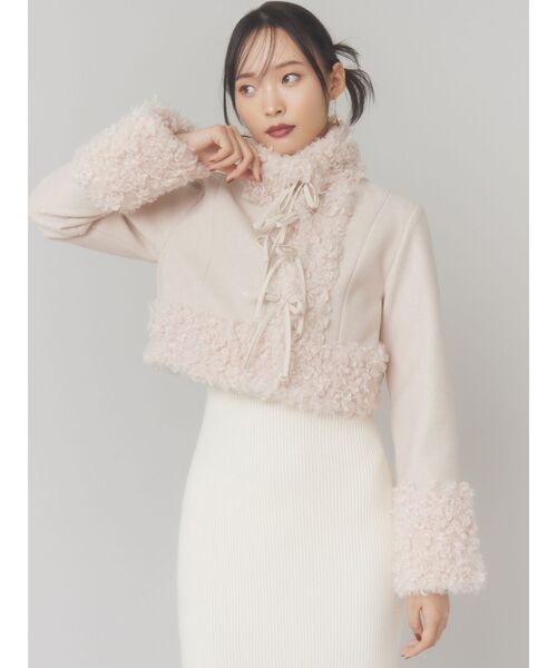 RESEXXY（リゼクシー） ブルゾン アウター ポイントフェイクファー