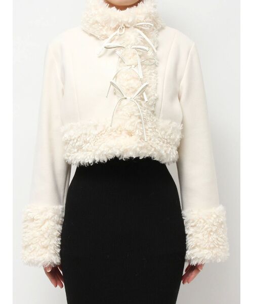 RESEXXY（リゼクシー） ブルゾン アウター ポイントフェイクファー