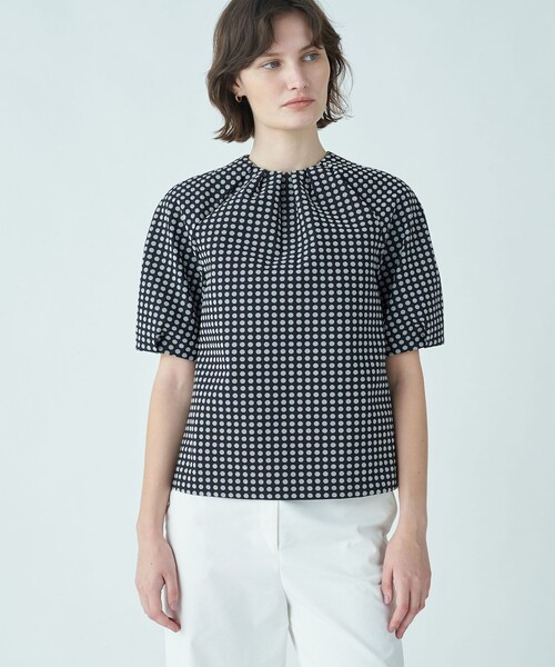 「TOMORROWLAND collection」 半袖ブラウス 36 ブルー系その他 レディース_画像3