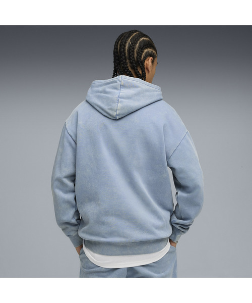 【即日発送】 WIND AND SEA × PUMA コラボカーキパーカー【L】 PUMA（プーマ） パーカー メンズ ESS ELEVATED リラックスド