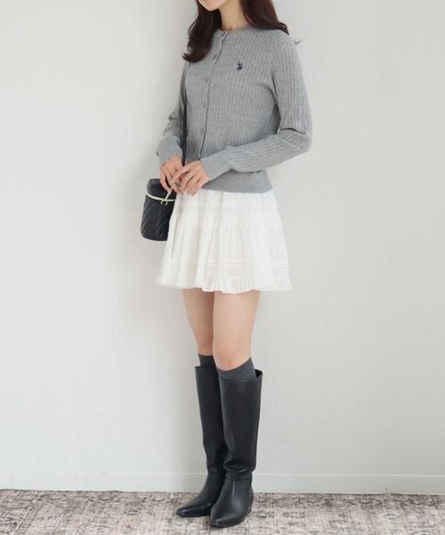 U.S. POLO ASSN.（ユーエスポロアッスン） カーディガン 「U.S. POLO