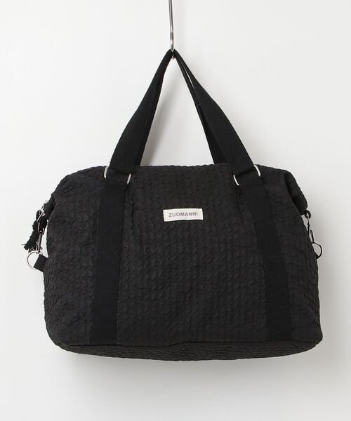 shopnikoniko 「shopnikoniko」 「zuomanni」ボストンバッグ フリー