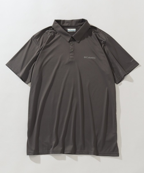 「Columbia」 半袖ポロシャツ X-SMALL ネイビー メンズ_画像2