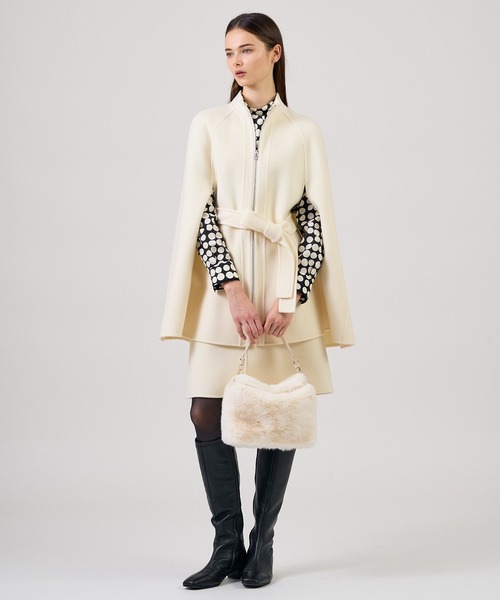 ANAYI（アナイ） ポンチョ 38 ベージュ レディース : ZOZOTOWN Yahoo