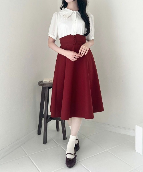 F i.n.t（フィント） スカート 「3サイズ展開」コルセットベルト2way