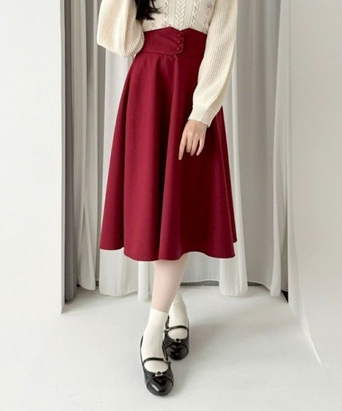 F i.n.t（フィント） スカート 「3サイズ展開」コルセットベルト2way