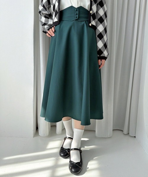 F i.n.t（フィント） スカート 「3サイズ展開」コルセットベルト2way
